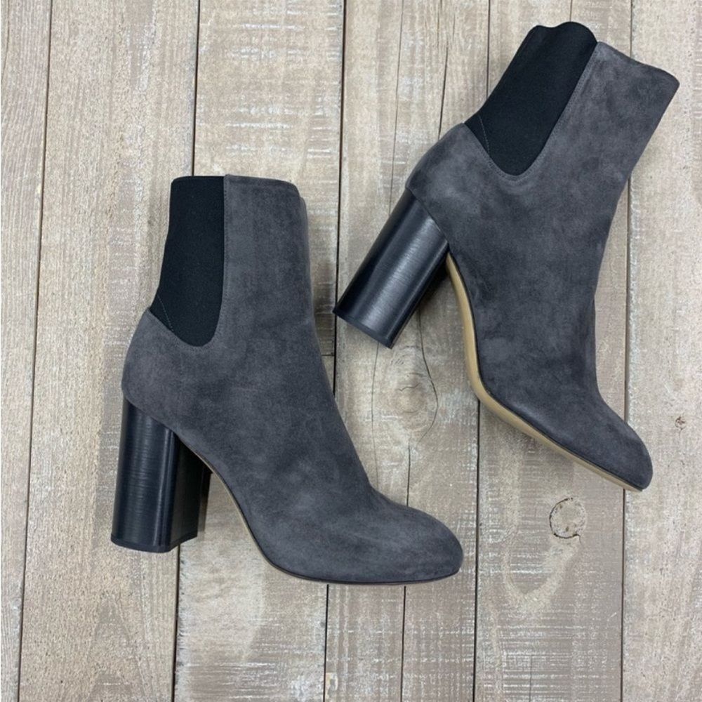 Rag & Bone Agnes Suede Boots In Asphalt Gray - Picture 3 of 5